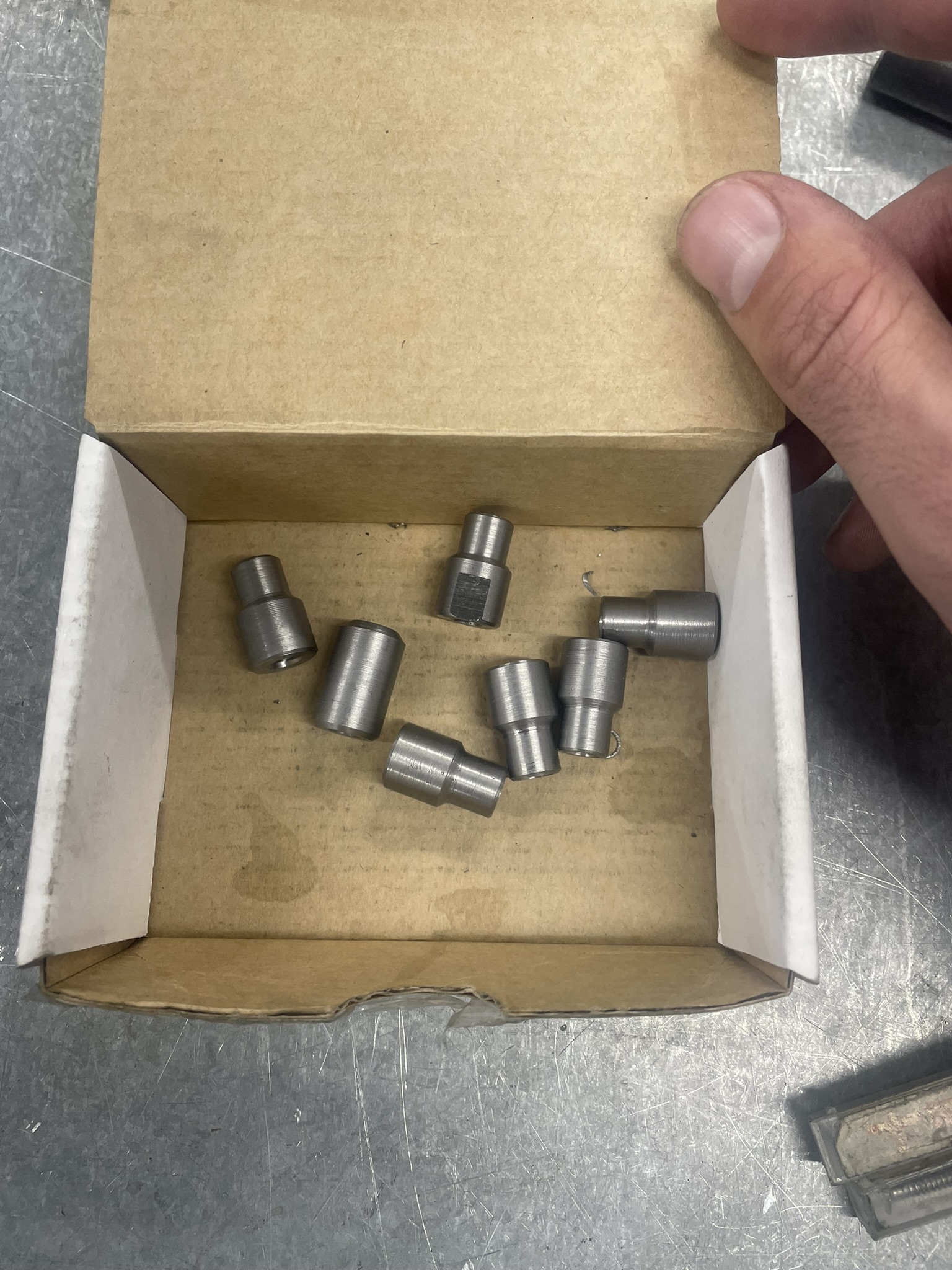 Machined bung ends