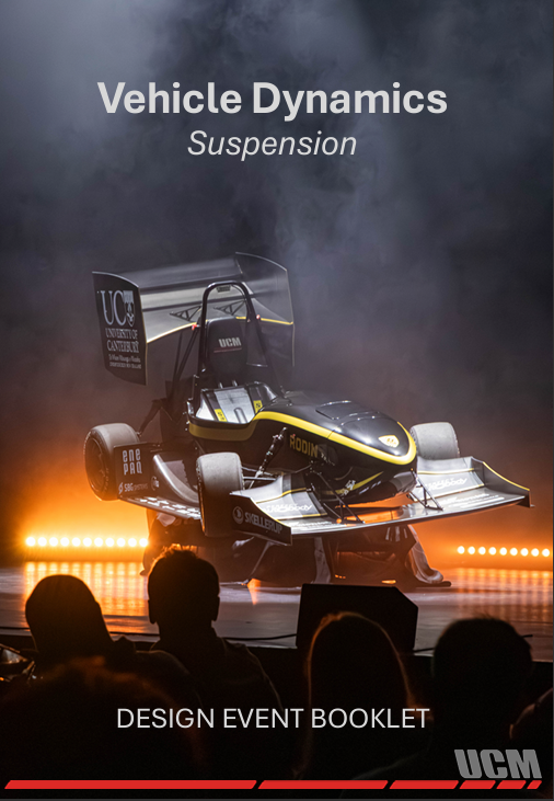 UCM25 suspension vehicle dynamics design booklet